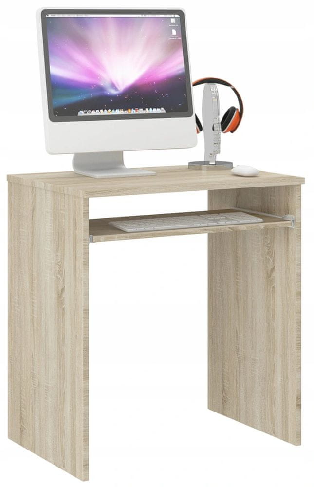 Framire Počítačový stol 70cm stol na laptop dub Mobene N-1 sonoma